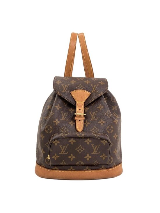 Louis Vuitton Montsouris Middle Backpack Monogram Canvas